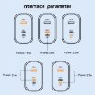 PD30W USB-C/Type-C + 8 Pin + USB-A Charger for iPhone Series - 6