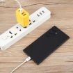 KO-71 120W Dual PD Type-C + Dual QC3.0 USB Charger EU Plug Yellow - 4