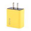 KO-71 120W Dual PD Type-C + Dual QC3.0 USB Charger - Yellow - 2