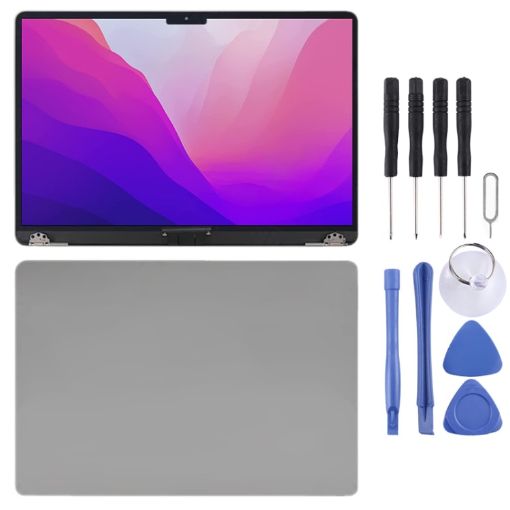 MacBook Air 13.6" A2681 2022 LCD Screen with Digitizer Full Assembly - Grey - 1