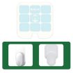 20pcs Replacement Glue Card for Indoor Insect Trap Refills - 1
