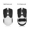 Snowflake Pattern Anti-slip Mouse Stickers for Razer Viper Mini - Black - 2