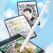 Fast Charge Touch Switch Bluetooth Capacitive Pen for iPad 2018+ White - 2
