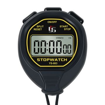 YS Competition Electronic Waterproof Stopwatch Timer - Black - 1