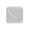 Cell Phone SIM Card Removal Pin Memory Card Holder With Storage Case - 1