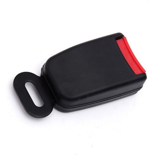 Car Seat Two-point Safety Belt Safety Buckle - Black - 1