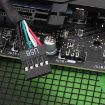 30cm Motherboard 9Pin USB2.0 Extension Cable Double Shielded Cord - 4
