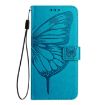 Samsung Galaxy Xcover 4s/Xcover 4 Blue Leather Phone Case - 2