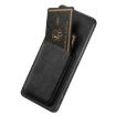 OPPO A5 Retro Leather Card Bag Magnetic Phone Case - Black - 4