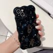 iPhone 14 Wave Bubbles TPU Phone Case - Pearlescent Black - 3