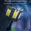 E-SMARTER W796-3 Solar Induction Wall Light with Remote Control - 4