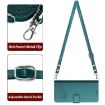 Blackview A53 Cat Rat Embossed Pattern RFID Leather Phone Case with Lanyard - 3