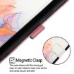 Marble Pattern Flip Leather Phone Case for vivo Y35/Y22s/Y22 4G - 4