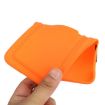 Samsung Galaxy S23 5G Orange TPU Phone Case with Card Slot - 4