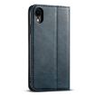 iPhone XR Blue Leather Wallet Phone Case - 3