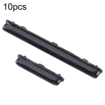 10pcs Power + Volume Buttons for Samsung Galaxy A50s SM-A507 (Black) - 1