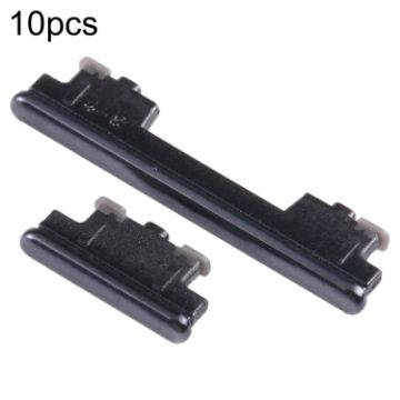 10pcs Power + Volume Buttons for Samsung Galaxy A52 4G SM-A525 (Black) - 1