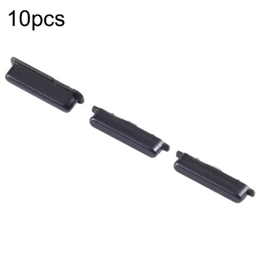 10pcs Power Button + Volume Control for Samsung Galaxy J7 2017 SM-J730 (Black) - 1