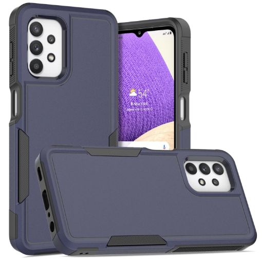 Samsung Galaxy A32 5G 2 in 1 PC + TPU Phone Case - Dark Blue - 1