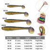 HENGJIA Spaghetti Worm T-Tail Soft Bait Fishing Lures (Color 2) - 3