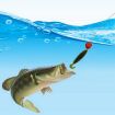 HENGJIA Spaghetti Worm T-Tail Soft Bait Fishing Lures (Color 2) - 6