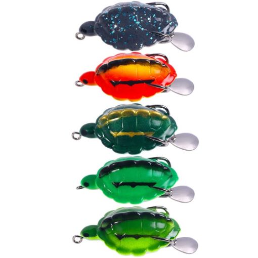 HENGJIA FO016 Lua Thunder Brogue Dummy Bait Turtle Sequins Fishing Bait - 1