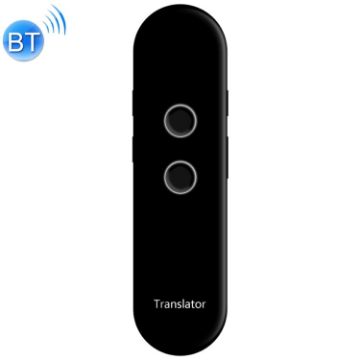 T4 Portable AI Smart Voice Translator - 42 Languages (Black) - 1