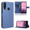 Orbic Magic 5G R678EL Blue Leather Phone Case - 1