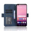 Orbic Magic 5G R678EL Leather Phone Case (Blue) - Card Slots, Calf Texture - 5