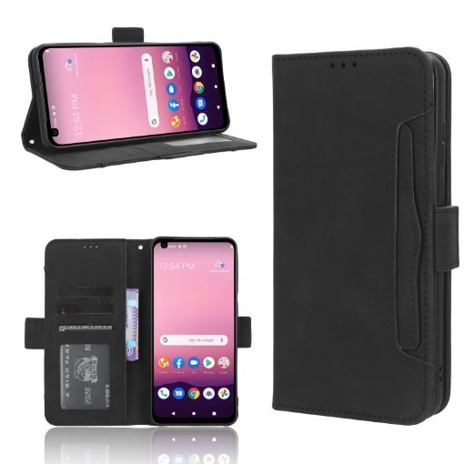 Orbic Magic 5G R678EL Leather Phone Case - Black - 1