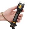 LED T6 Rechargeable Flashlight with Car Safety Hammer - 4