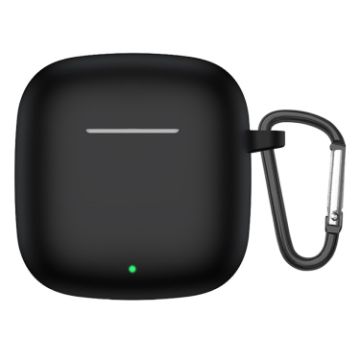 Shockproof Silicone Case for Huawei Freebuds SE 2 with Hook (Black) - 1