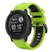 Garmin Instinct 2 22mm Lime Green + Black Silicone Watch Band - 1