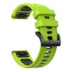 Garmin Instinct 2 22mm Lime Green + Black Silicone Watch Band - 2