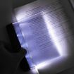 Book Wedge Reading Night Light, 3 LED Bright Panel Travel Lamp - 5