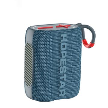 HOPESTAR H54 RGB Light TWS Waterproof Wireless Bluetooth Speaker - Blue - 1