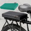 WEST BIKING Bicycle Rear Seat Mountain Bike Soft Seat - Black - 6