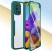 Samsung Galaxy A21s Acrylic + TPU 360 Shockproof Case - Black - 2