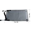 Kids Airplane Seat Extender Portable Travel Seat Cushion - Black - 2