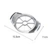 Stainless Steel Apple Cutter Slicer - Kitchen Accessories - Size:15x11cm - 6