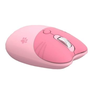 M3 Cute Silent Wireless Mouse - Vitality Pink - 1