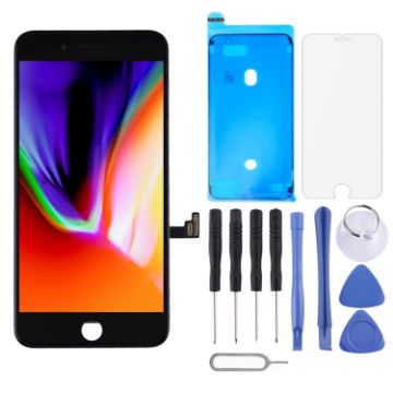 LCD Screen for iPhone 8 Plus with Digitizer - Full Assembly (Black) - 1