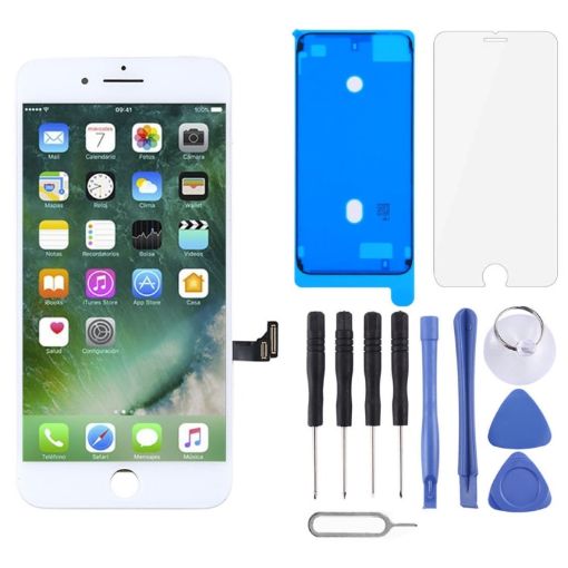 LCD Screen for iPhone 7 Plus with Digitizer - White - 1