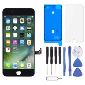 LCD Screen for iPhone 7 Plus with Digitizer - Full Assembly (Black) - 1