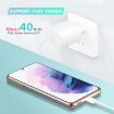 M135 45W USB-C Fast Charger with 5A Type-C Cable - EU Plug - 5