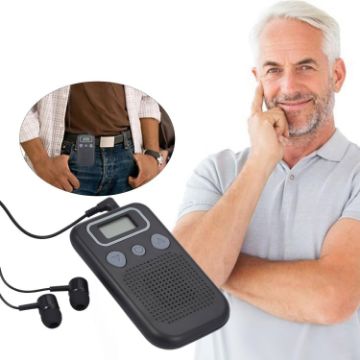 19A Hearing Aids Sound Amplifier - Battery Powered In Ear Device - 1
