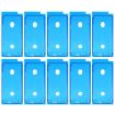 10 PCS Waterproof Adhesive Stickers for iPhone 8 - Black - 1