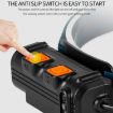 W690-1 XPG+COB Induction Headlight Rechargeable Head Lamp - 4