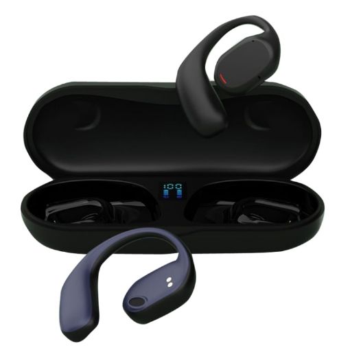 JS270 Wireless Bluetooth Headset Hanging Ear Business Sports Earphone - 1