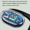 JS270 Wireless Bluetooth Headset Hanging Ear Business Sports Earphone - 6